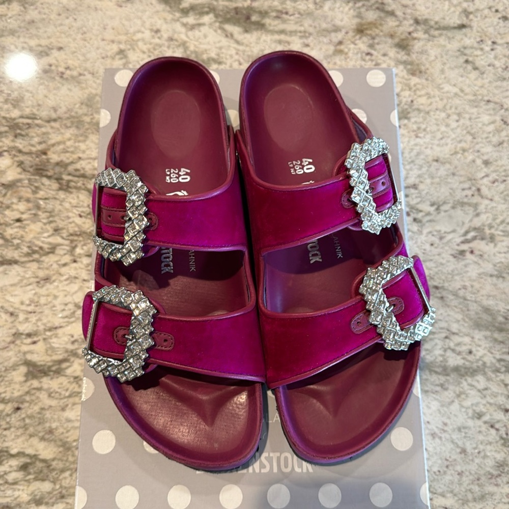 Manolo Blahnik For Birkenstock Arizona